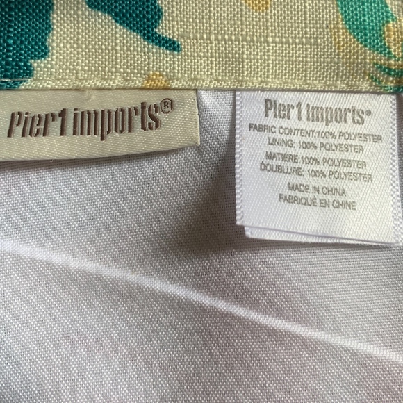 Pier 1 Clara Floral Grommet Curtain - Picture 4 of 5